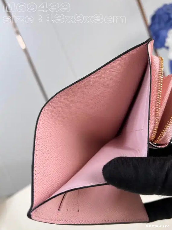 AAA Replica Ru cm Juliette LOUIS WALLET-13*9*3 VUITTON 0601